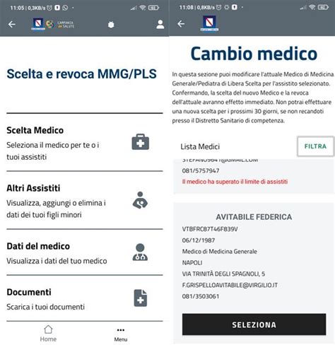 campania in salute medico di base